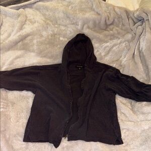 Dark Grey Hooded Kenneth Cole